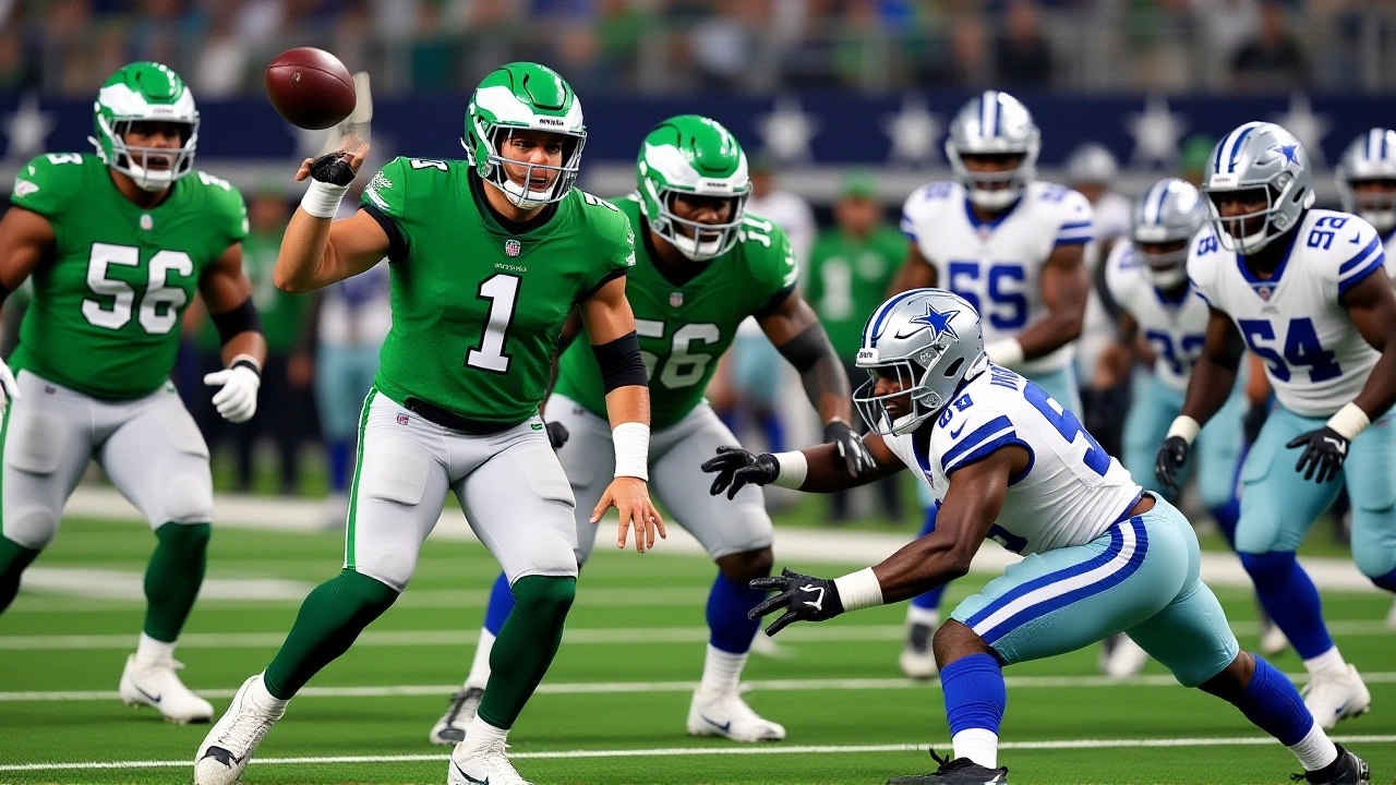 Eagles Collapse from 21-0 Lead as Cowboys Score 24 Unanswered Points in Shocking NFC East Loss